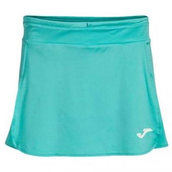 Falda de pádel Joma Open II para mujer y niña en color turquesa, modelo 900759.738
