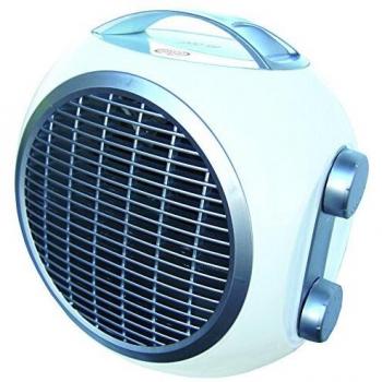 Argoclima Pop Ice Calefactor termoventilador, 2000 W, Plástico, Blanco y Plata