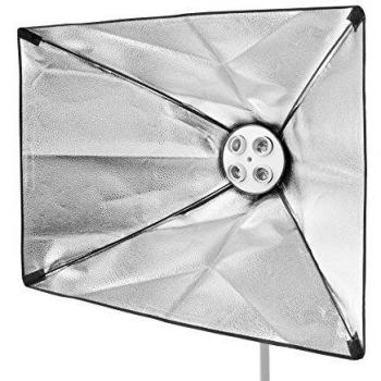BRESSER SS19 Softbox 50 x 70 cm für 4 Spirallampen