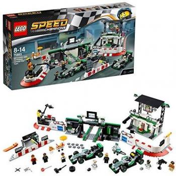 LEGO Speed Champions - Equipo de Formula One Mercedes AMG Petronas