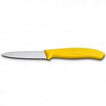 Victorinox Cuchillo, Acero Inoxidable, Amarillo, M