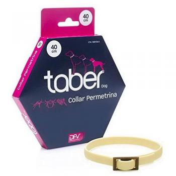 Taberdog Collar Antiparasitario con Permetrina 40 cm para perros grandes