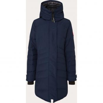 Canada Goose Women's Parka Coat, Blue, Size L; Canada Goose Women's Parka Coat, Black, Size L