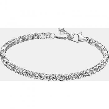 Pulsera de plata Pandora TiMeless con detalles brillantes - Edición Especial