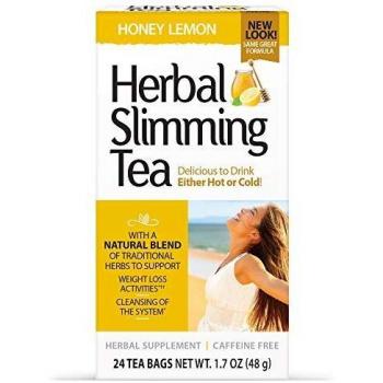 21st Century Slimming Tea, Honey Lemon, 24 count