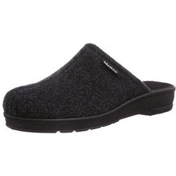 Gevavi 8165 Damenpantoffeln ZWART - zuecos de material sintético mujer, color negro, talla 42