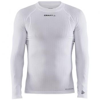Craft Active Extreme X Men's Long Sleeve Thermal Base Layer - White
