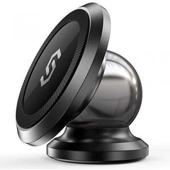 Syncwire Soporte magnético para teléfono móvil para Coche, Soporte magnético para teléfono móvil, Soporte Ajustable para salpicadero, Compatible con iPhone, Samsung, Huawei, etc.