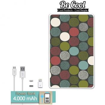 Becool® - Batería Externa Power Bank 4000 mah + Gratis 1 cable USB-MicroUsb