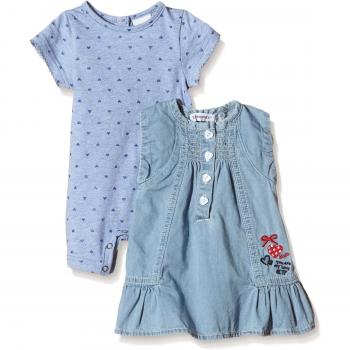 3 Pommes Conjunto Azul 9 Meses