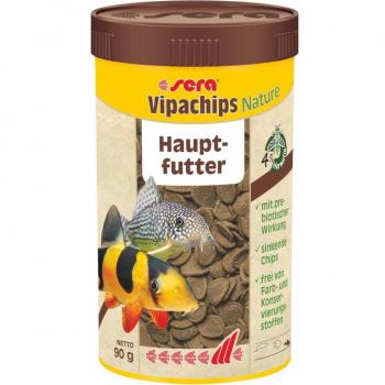 Sera Vipachips Nature Alimento para Peces de Agua Caliente - 250 ml / 90 gr