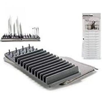 Escurridor para fregadero compacto (17 x 4 x 44 cm)