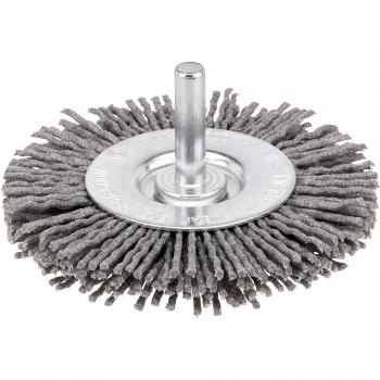 Cepillo de disco Irwin con vástago de 75 mm x 10 mm, nylon para madera