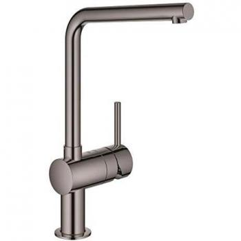 GROHE 31375A00 - Grifo mezclador monomando para fregadero DN 15, 31375, color grafito duro