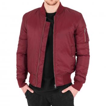 Urban Classic Basic Plus Size Bomber Jacket