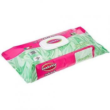 Inodorina Toallitas Desinfectantes para Perros y Gatos Refresh Clorhexidina