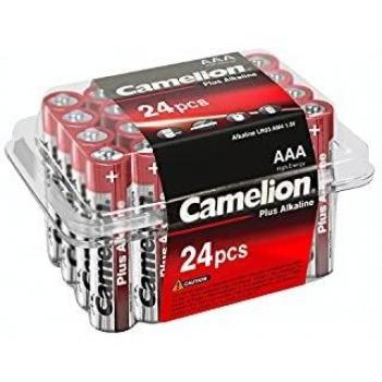 Camelion 11102403 - Pack de 24 de baterías alcalinas AAA