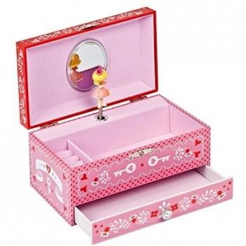 Janod - Caja musical rosa con bailarina [importado]
