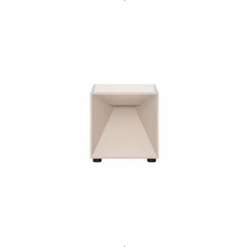 Lámpara de mesa LED recargable Nutalis mini, beige, IP54, atenuable