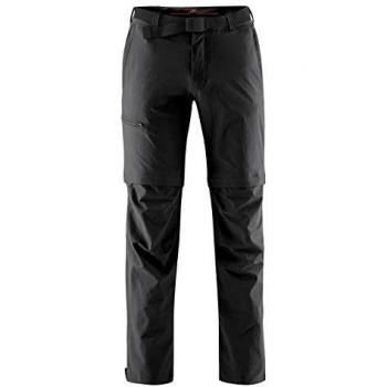 Maier Sports Tajo Men's Zip-Off Outdoor Pants - Dark Blue, Regular Fit, 4 Pockets, Size 60/3XL