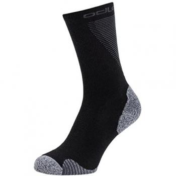 Calcetines Crew Activos Cálidos para Correr Odlo - Negro - Talla: 39-41