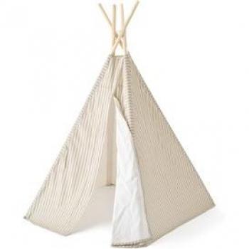 Tienda Tipi Infantil a Rayas 100x95x140 cm