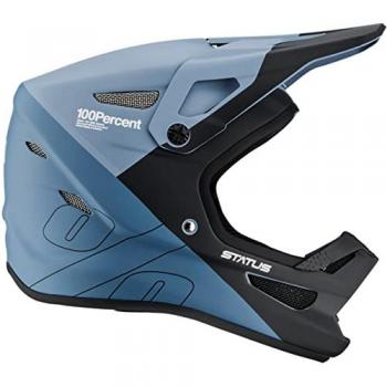 Casco de Descenso 100% Status SP22 Juvenil Negro Azul