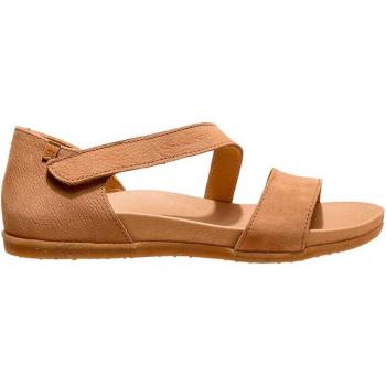Sandalias de Piel N5652 Zumaia marrón claro