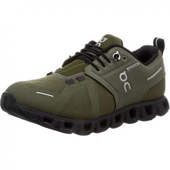 On Running Women's Cloud 5 Waterproof Sneakers - Dark Gray/Black