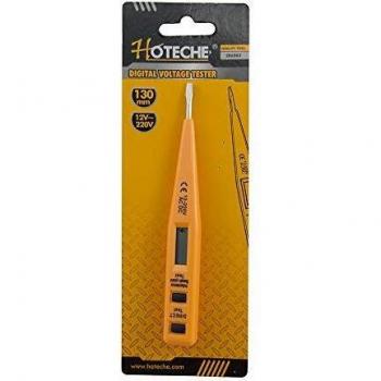 Hoteche 286003 Destornillador Digital, Naranja/Negro, 13 cm