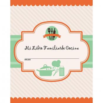 Libro de Recetas Familiar en Blanco: 100 Páginas con Tablas de Conversión y Presupuestos (20 x 25 cm)
