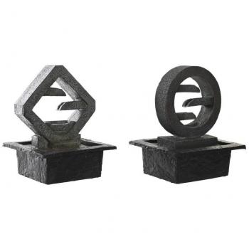 Fuente DKD Home Decor 21 x 19 x 26 cm Resina Moderna (2 Unidades)