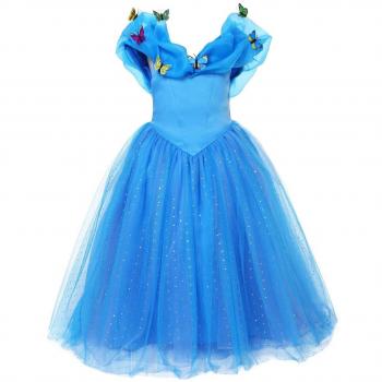 ELSA & ANNA® Princesa Disfraz Traje Parte Las Niñas Vestido