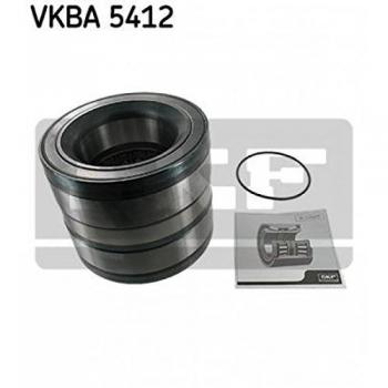 Rodamientos de rueda SKF VKBA 5412 - Juego de cojinete de rueda con alta precisión, diseñado para vehículos específicos, incluye piezas necesarias para instalación, fabricado con materiales duraderos y resistencia al desgaste