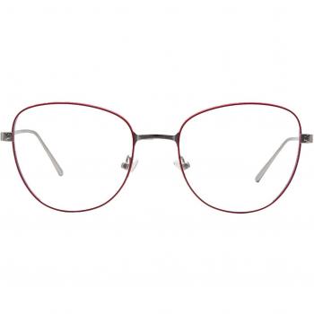 Karun Dew KAUF0313 Men's Eyeglasses Red Size 56 - Blue Light Block Available (Frame Only)