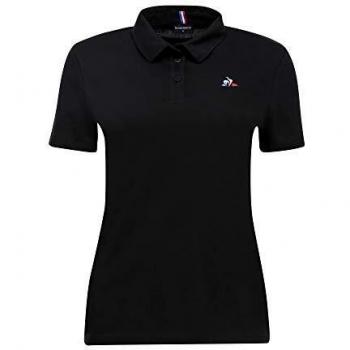 Le Coq Sportif ESS Polo SS N°1 W, Mujer, Black, XL