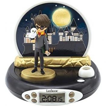Reloj Despertador Lexibook Harry Potter Proyector 3D con sonido