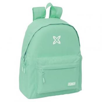 Mochila Escolar Safta Munich Básicos Turquesa - Diseño Ergonómico - Amplio Espacio de Almacenamiento - Bolsillos Multifuncionales - Dimensiones 33x42x15 cm - Calidad y Máxima Resistencia -