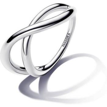Anillo Infinito Orgánico de Plata de Ley 52