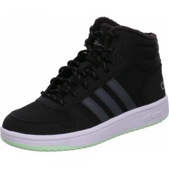adidas Hoops Mid 2.0, Zapatillas de básquetbol Unisex Niños, Cblack/Gresix/Grefou, 36.5 EU