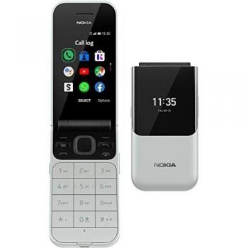 Nokia 2720 Flip Grey Dual Sim [Versión importada: Podría presentar problemas de compatibilidad]