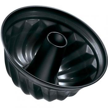 Molde para bizcocho Gugelhupf antiadherente 22 cm negro metálico Zenker