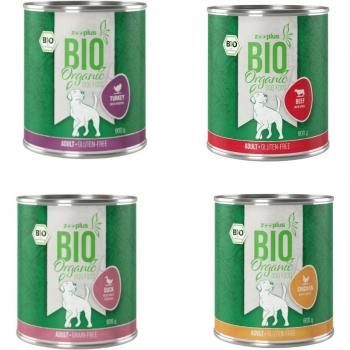 zooplus Bio sin gluten - Pack de prueba - 6 x 800 g