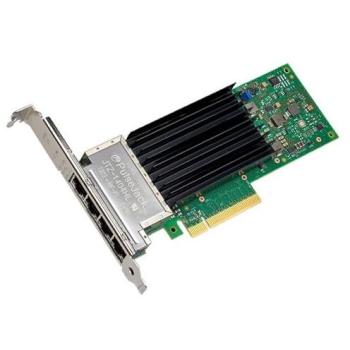 Intel X710-T4L Low-Profile Ethernet Network Adapter - PCIe 3.0 x8, 4x RJ45 Ports, 10 Gigabit Ethernet