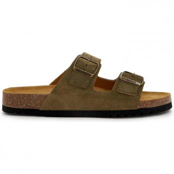 Scholl Julien Khaki Men's Mules Sandals Size 42