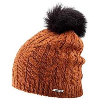 Salomon Gorro para esquí nórdico y senderismo, Unisex, IVY BEANIE, Naranja