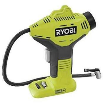 Ryobi R18PI-0 Inflador de Alta Inalámbrico 18V, con Indicador de Presión, Verde Pistacho