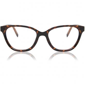 SmartBuy Collection Cat Eye Full Rim Plastic Women’s Prescription Glasses Tortoiseshell Size 50 - Blue Light Block Available