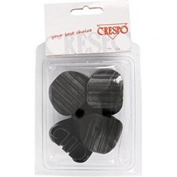 Crespo 1162335 CR Silla pies al-237/80, Negro, Set de 4