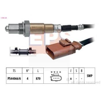 Sensor lambda EPS 1.998.189, compatible con sistemas de escape, alta precisión en la medición de gases, diseño duradero y resistente a altas temperaturas, fácil instalación y ajuste universal para múltiples modelos de vehículos